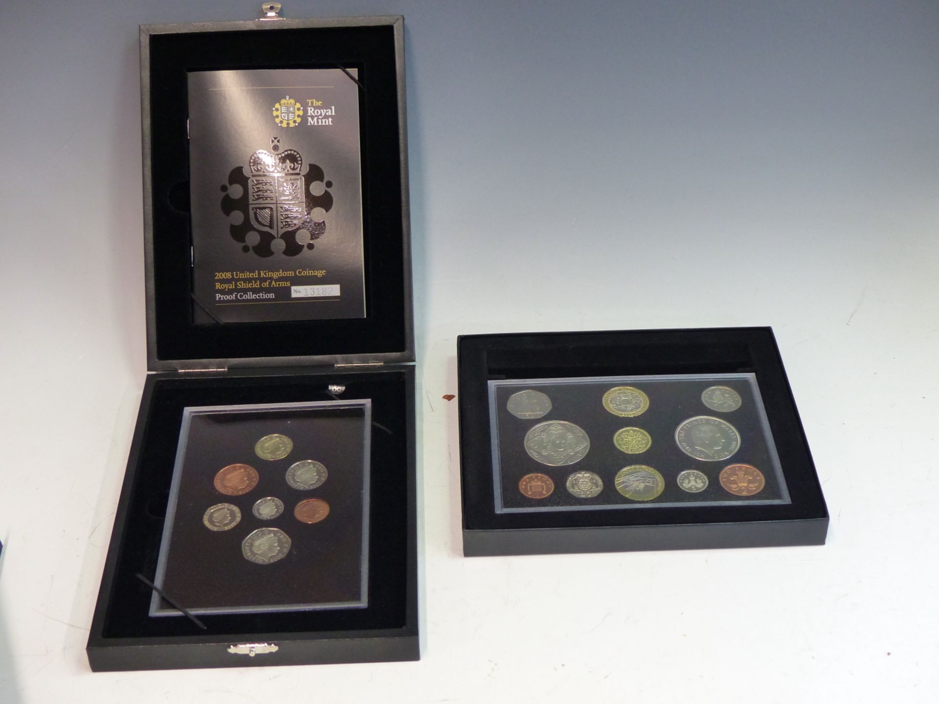 COINS- TWO UN-CIRCULATED PROOF COIN YEAR PACKS FOR 2008 INCLUDING HIGH VALUE SET. - Image 2 of 2