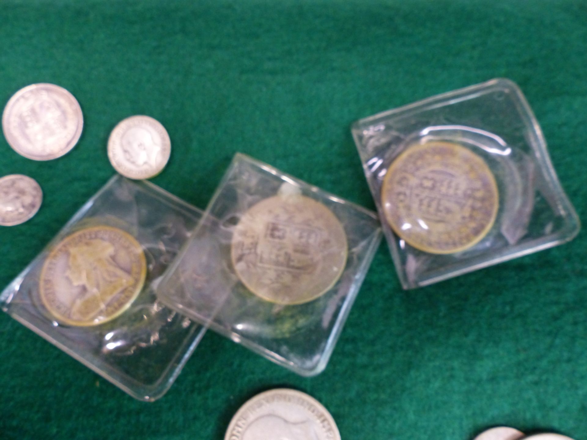 ENGLISH SILVER AND HALF SILVER COINS - Image 6 of 8