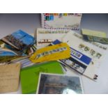 EPHEMERA- A COLLECTION OF APPROXIMATELY 1000 STAMPS INCLUDING ALBUMS AND VARIOUS FIRST DAY COVERS