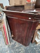 TWO 19th C. CORNER CABINETS