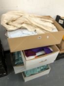 FOUR BOXES OF VARIOUS CLOTHING