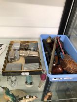 A COLLECTION OF SMOKING PIPES AND VINTAGE LIGHTERS