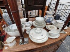 A QUANTITY OF VARIOUS CHINA WARES