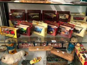 SEVENTEEN BOXED DIE CAST MODELS OF YESTERYEAR VEHICLES