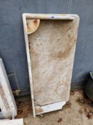 A MARBLE WASHSTAND TOP.