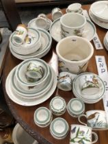 PORTMEIRION CUPS, SAUCERS AND PLATES