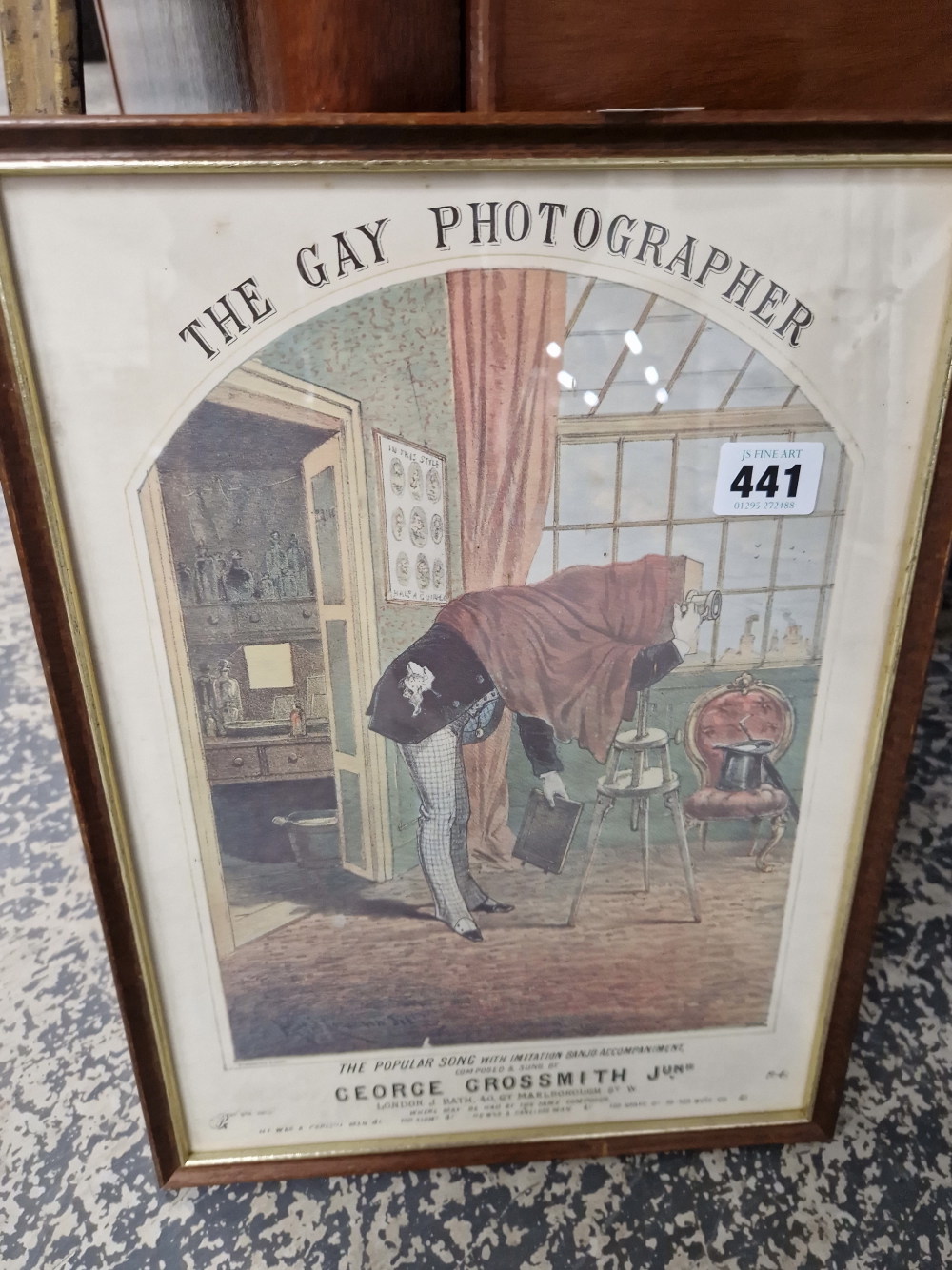 A VINTAGE PRINT, THE GAY PHOTOGRAPHER.