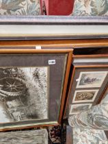 A QUANTITY OF DECORATIVE FURNISHING PRINTS.