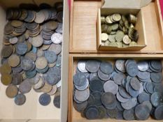 GEORGIAN AND LATER COPPER COINAGE ETC.