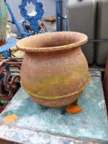 A SMALL EASTERN STYLE POT.