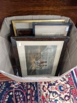 A GROUP OF 19th C. AND OTHER PRINTS AND ETCHINGS ETC.