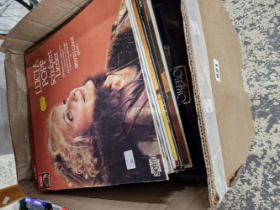 A LARGE QUANTITY OF LP RECORD ALBUMS, MAINLY CLASSICAL AND EASY LISTENING.