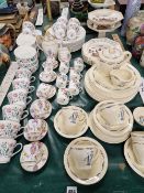 HAMMERSLEY AND WEDGWOOD COFFEE WARES , A RIDGEWAYS PART TEA AND DINNER SERVICE, A SUSIE COOPER