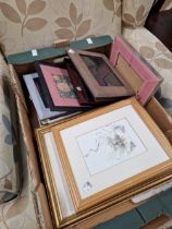 A COLLECTION OF PICTURE FRAMES.