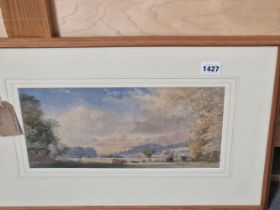 AN ANTIQUE WATERCOLOUR BY JOHN BECK.