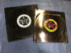 SISTERS OF MERCY - 2 LPS SOME GIRLS WANDER BY MISTAKE AND GREATEST HITS VOLUME ONE.