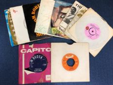 ROCK / POP / SOUL - APPROX 130 SINGLES INCLUDING THE MIGHTY AVENGERS - SO MUCH LOVE - F 11962, THE