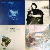 JONI MITCHELL - 8 LPS INCLUDING 'BLUE' TEXTURED SLEEVE & BLUE INNER, LADIES OF THE CANYON, FOR THE
