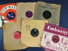 JAZZ / SKIFFLE / ROCK AND ROLL - 14 x 78s INCLUDING ELVIS PRESLEY - DON'CHA THINK IT'S TIME - RCA