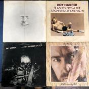 ROY HARPER - 7LP'S INCLUDING - LIFEMASK, VALENTINE, FLASHES FROM THE ARCHIVES OF OBLIVION
