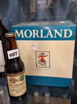 A PRESENTATION BOX OF 6 MORLAND AND CO M.G. OLD SPECKLED HEN ANNIVERSARY BREW 1979 275ml