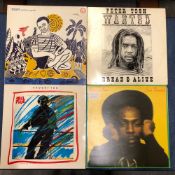 REGGAE - 10 LPS INCLUDING TOOTS & THE MAYTALS - IRG 1, PETER TOSH - WANTED DREAD OR ALIVE,