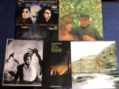 ECHO & THE BUNNYMEN - 5 X 12" SINGLES 'PEOPLE ARE STRANGE' YZ175TW STILL SEALED WITH POSTER, A