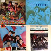 THE HOLLIES/THE SEARCHERS - 17 LP'S 1 X 12" SINGLE INCLUDING - THE HOLLIES - EVOLUTION 1ST