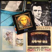 GENESIS RELATED SOLO WORK - 8LP'S, 3x 12" SINGLES AND BOXED CD-ROM, INCLUDING - PETER GABRIEL 1 & 3,