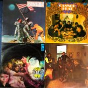 CANNED HEAT - 9 LP'S INCLUDING - CANNED HEAT 1ST ALBUM 1ST PRESSING, LIVING THE BLUES VOL 1,