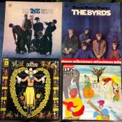 9 LP'S - THE BYRDS AND THE BAND LP's, INCLUDING THE BYRDS TURN! TURN! TURN! 1st PRESSING MONO