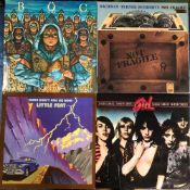 20 X UK & US ROCK BAND LP's INCLUDING - RORY GALLAGHER BLUE OYSTER CULT, ALL ABOUT EVE, GRAND FUNK