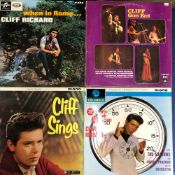 CLIFF RICHARDS - 16 LP'S INCLUDING - CLIFF GOES EAST, CLIFF - 33CX 1147 1ST PRESSING, CLIFF SINGS