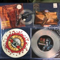 5 x GUNS N ROSES PICTURE DISC SINGLES, NOVEMBER RAIN 12", YOU COULD BE MINE (TERMINATOR 2) 12",