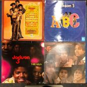 JACKSON 5 / MICHAEL JACKSON - 9 LPS INCLUDING DIANA ROSS INTRODUCES THE JACKSON 5, ABC, THIRD ALBUM,