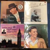 FRANK SINATRA - 15 LPS INCLUDING SOME REMASTERED PRESSINGS, SOME SEALED