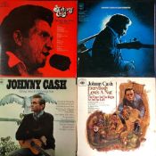 JOHNNY CASH - 10 LPS INCLUDING INSIDE A SWEDISH PRISON, THE SONGS THAT MADE HIM FAMOUS, AT FOLSOM