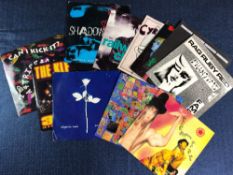 INDIE / RARE LABELS 75 SINGLES INCLUDING RAG RUBY RED - PHANTOMS OF FAME - RAG 001, DEPECHE MODE -