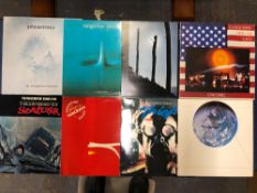 TANGERINE DREAM - 8 LPS INCLUDING PHAEDRA WITH RED INNER, RUBYCON, LIVE ENCORE, OST 'SORCERER',