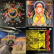 HAWKWIND - 18 LP'S AND 2 x 12" SINGLES, INCLUDING - SPACE RITUAL - FOLD OUT SLEEVE, WARRIOR ON THE