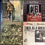 JETHRO TULL - 18 LP'S INCLUDING - STAND UP - 2ND PRESSING, AQUALUNG, BENEFIT, THICK AS A BRICK 1ST