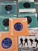 THE BEATLES / THE STONES - 11 x 7" SINGLES INCLUDING TWIST & SHOUT EP GEP 8882 -2N/-2N, 2 x I AM THE
