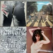 ROCK / POP - APPROX 100 LPS INCLUDING THE ROLLING STONES - STICKY FINGERS & AFTERMATH, THE BEATLES