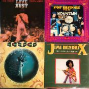 70S AMERICAN/CANADIAN ROCK - 25 LPS INCLUDING NEIL YOUNG - RUST NEVER SLEEPS & LIVE RUST, JIMI