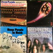 DEEP PURPLE - 12 LP'S INCLUDING - MACHINE HEAD - 1ST PRESSING, MADE IN JAPAN 1ST PRESSING,