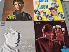 CLIFF RICHARD - 34 LPS INCLUDING LISTEN TO CLIFF! STEREO 1st PRESSING, ME & MY SHADOWS , MONO, DON'T