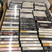 MOTOWN - APPROX 175 CASSETTES INCLUDING MARVIN GAYE, FOUR TOPS, JUNIOR WALKER, THE TEMPTATIONS ETC.