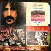 FRANK ZAPPA - 8 LPS INCLUDING APOSTRAPHE, HOT RATS - ART & MUSIC RELEASE & REISSUE, GUITAR,
