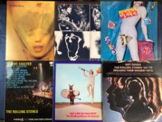 THE ROLLING STONES - 6 LPS; GET YER YA YAS OUT DECCA SKL 5065 WHITE LABELS, GOATS HEAD SOUP, 2