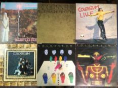 COLOSSEUM / COLOSSEUM II - 6 LPS INCLUDING VALENTYNE SUITE 1ST PRESSING VO1, DAUGHTER OF TIME -